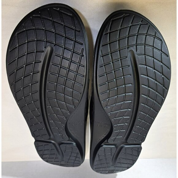 OOFOS Unisex Black Ooahh Sport Flex  slip-on Recovery Comfort Sandal Sz M12- W14 main image 6